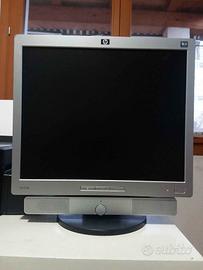 MONITOR HP 17 pollici con CASSE AUDIO video pc com