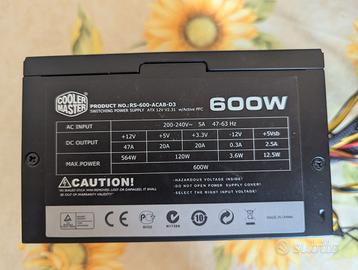 cooler master b600 85% energy efficient