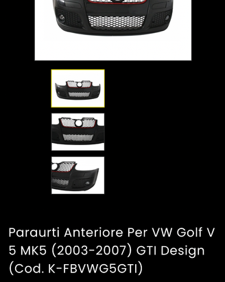 Ricambi golf 5
