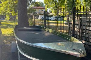 Barca canadian 430 allestita bass boat