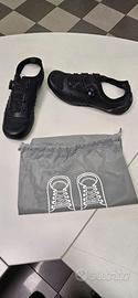 SCARPE DA CICLISMO TG.44 PER PEDALI FLAT
