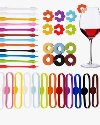 36 segnala bicchieri silicone riutilizzabili feste