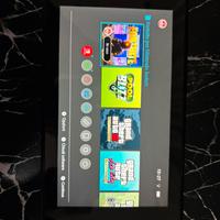 Nintendo switch nera come nuova + 3 giochi,accesso