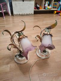 Lampade fiore vontage