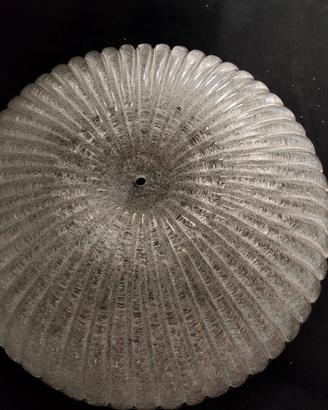 Plafoniera Vintage in vetro di Murano 44 cm
