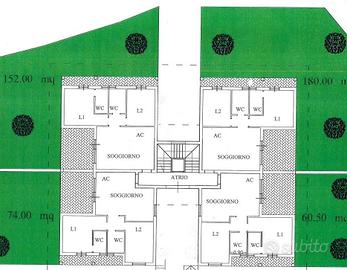 Appartamento di 73 m² con 3 locali e box auto a An