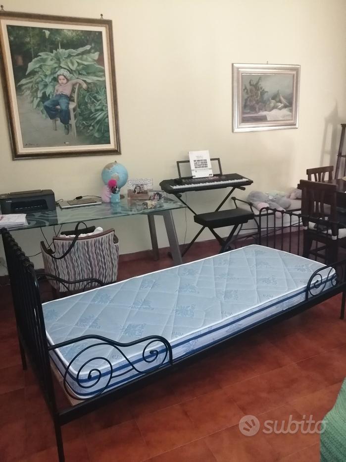 Letto ikea ferro battuto nero Mobili usati