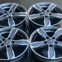 Cerchi in lega 16'' MAK Stadt Cromo/Antracite Nero