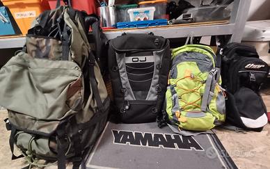 Zaini varie marche e dimensioni