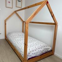 Letto montesoriano bamnini legno massello