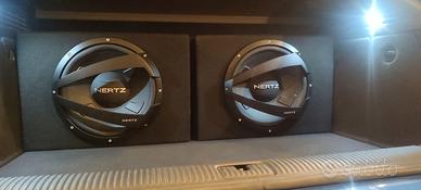 COPPIA SUBWOOFER HERTZ DBX 30.3 PERFEZIONATI (1)