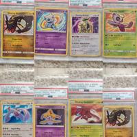 7 carte gradate psa 9 Shining 