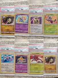 7 carte gradate psa 9 Shining 