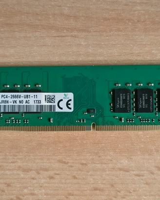 RAM 16 GB DDR4 SK hinix 2666V-UB1-11