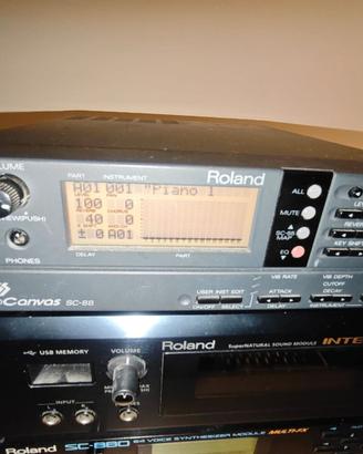 Roland Sound Canvas SoundCanvas SC-88 Midi
