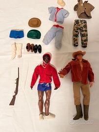 Big Jim e Big Jack della Mattel - anno 1971