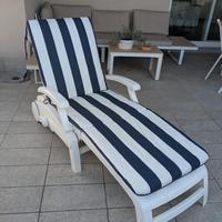 SDRAIO - SEDIA PIEGHEVOLE DI PLASTICA (REGOLABILE)