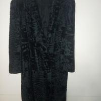 Cappotto da donna Astrakan  nero