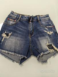 Pantaloncini in denim taglia S
