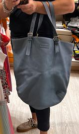 Maxi borsa pelle trussardi