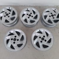 Set 5 Cerchi in lega 6J x 15" Ford Escort RS Turbo
