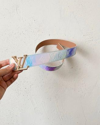 Cintura Louis Vuitton arcobaleno oro