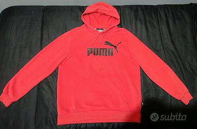 felpa Puma rossa 