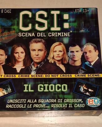gioco da tavolo CSI 