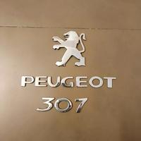 Logo+Scritta portellone posteriore Peugeot 307