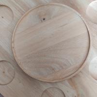 Vassoio in legno girevole