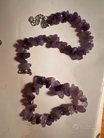 Bracciali chips ametista