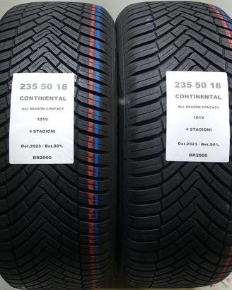 2 GOMME 235 50 18 CONTINENTAL BR2000