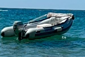 Tender Lomac 3,50 mt + fuori bordo Ho da 10