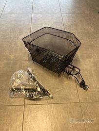 Cestino posteriore bici