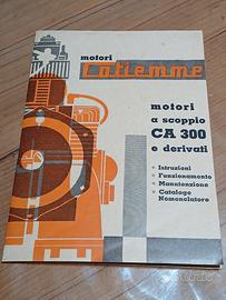 Libretto istruzioni motore scoppio Cotiemme CA3000
