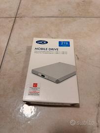 LaCie Mobile Drive Secure 2TB USB-C HDD