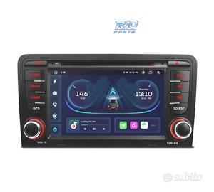 RADIO GPS ANDROID 12 AUDI A3 8P 8PA USB GPS TATTIL