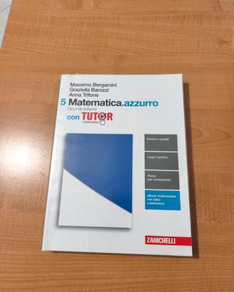 libro matematica azzurro 5 ISBN 978880835227-9
