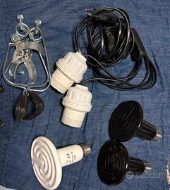 Riscaldamento terrari per ricci africani o rettili