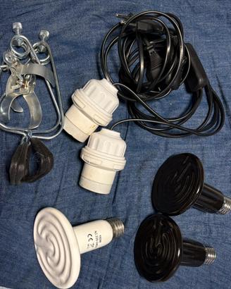 Riscaldamento terrari per ricci africani o rettili