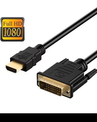 Cavo DVI  HDMI PC DVD