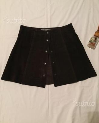 Minigonna in pelle Imperial