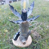 Lampada Legno