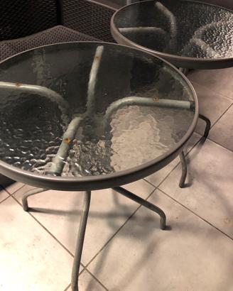 tavolini e sedie da esterno