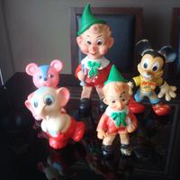 Pupazzi in gomma anni60 Walt Disney Ledraplastic