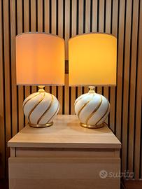 2 lampade Manifattura Artistica Le Porcellane 