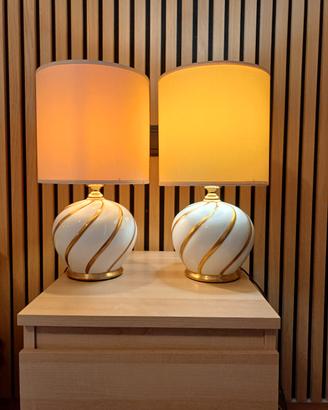 2 lampade Manifattura Artistica Le Porcellane 