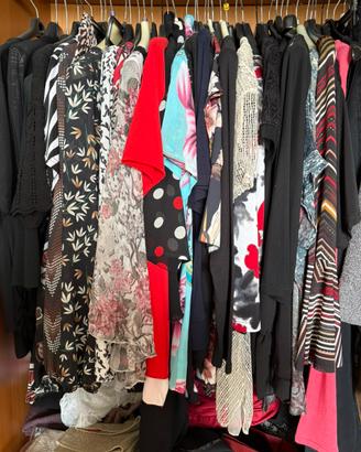 Guardaroba uomo/donna un centinaio di capi