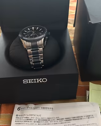 Seiko asteon gps solar 7X52- doc originali