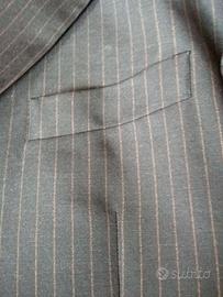 completo uomo gessato David Saddler 